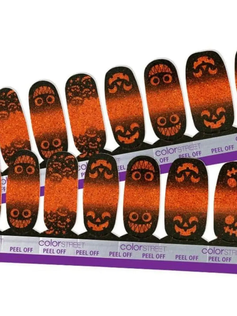 Color Street Brand Nail Strips/Halloween Themed “Pumpkin To Talk About”
